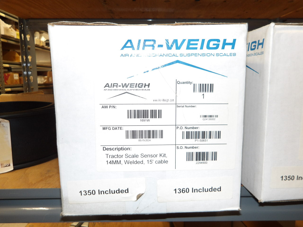 Quickload Tractor Scale Sensor