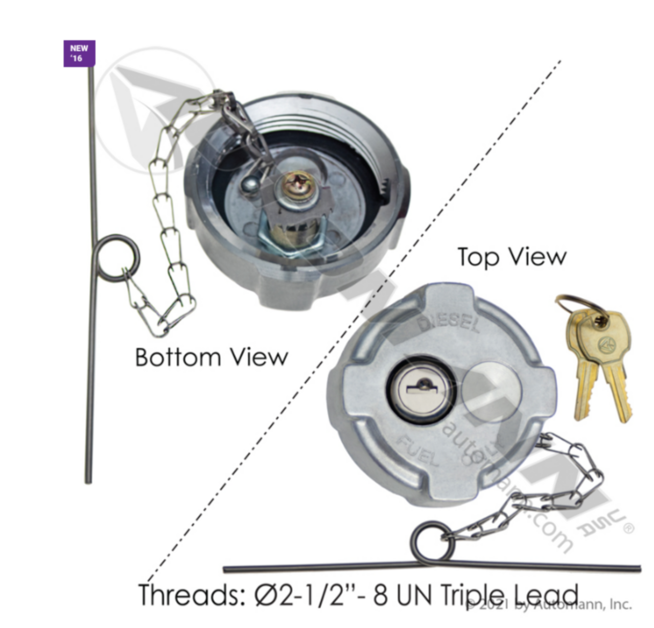 Locking Fuel Cap