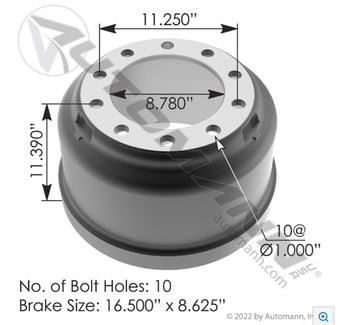 compare product Brake Drum