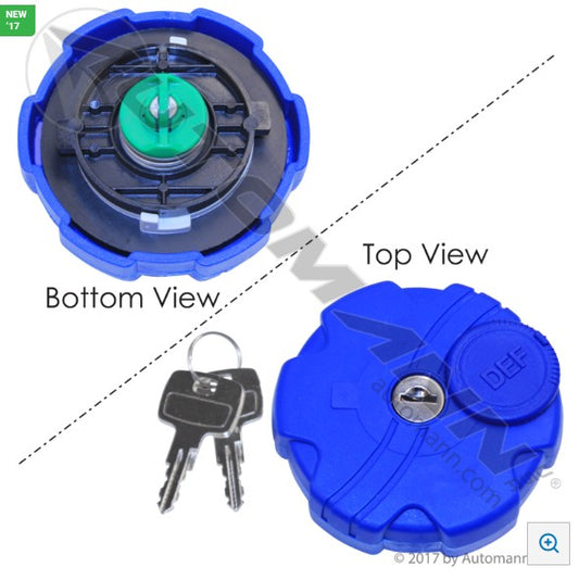 DEF Locking Tank Cap
