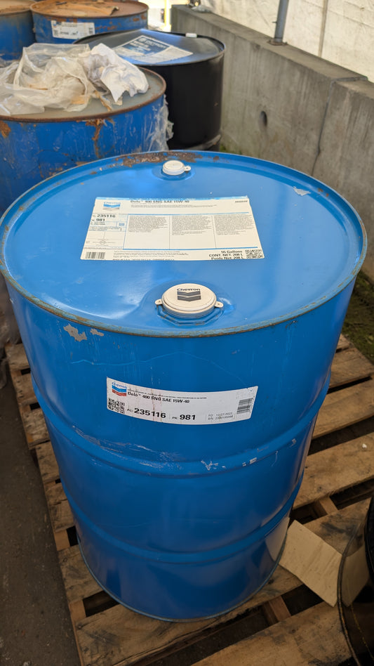 15W-40 Oil CNG only